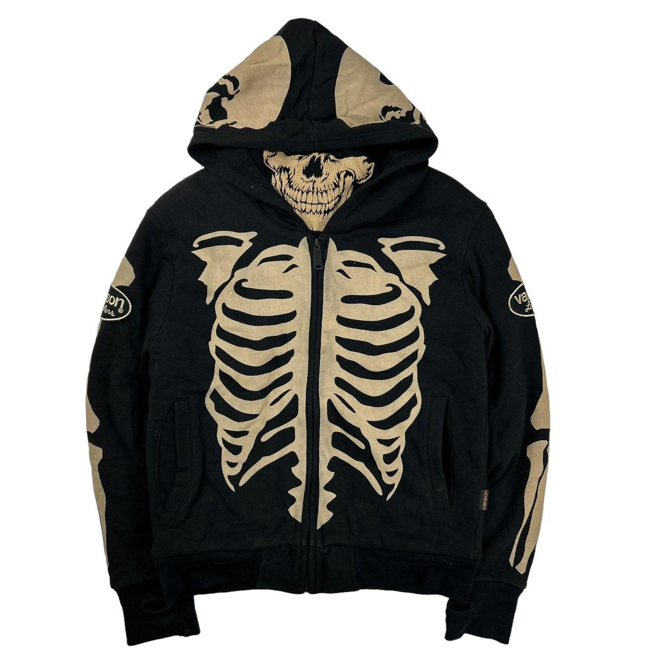 Vanson Skeleton Hoodie (S) – BountyBodega