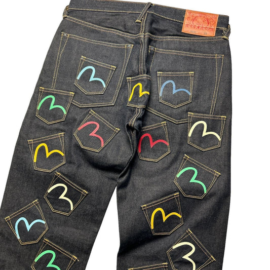 Evisu Multipocket Jeans  (32")