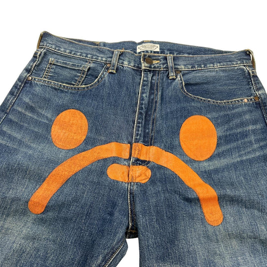 Bape Sad Face Jeans (32")