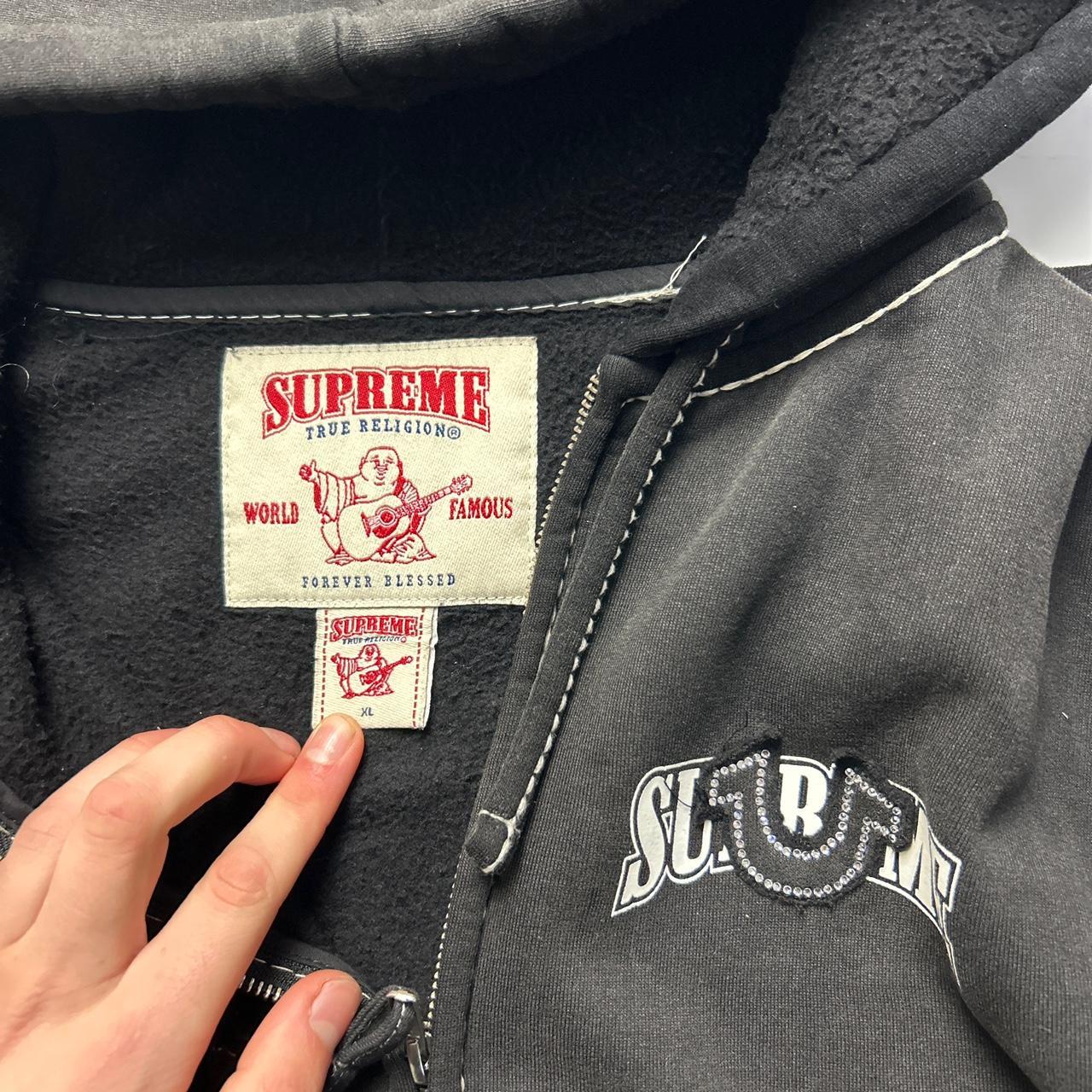 Supreme True Religion Hoodie      (XL)