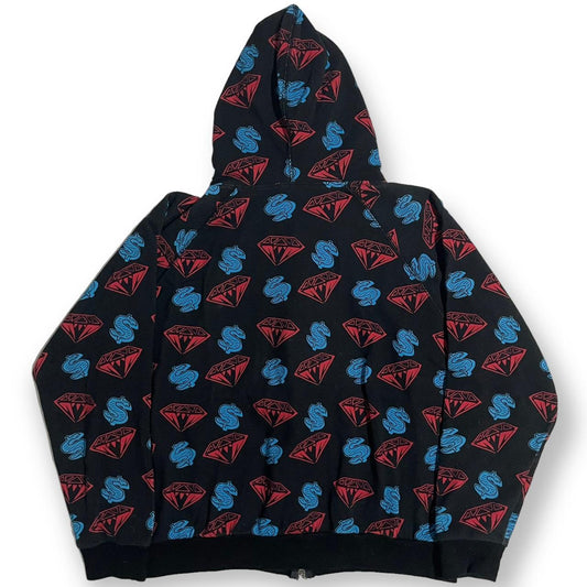 Billionaire Boys Club Zip Up Hoodie (L)